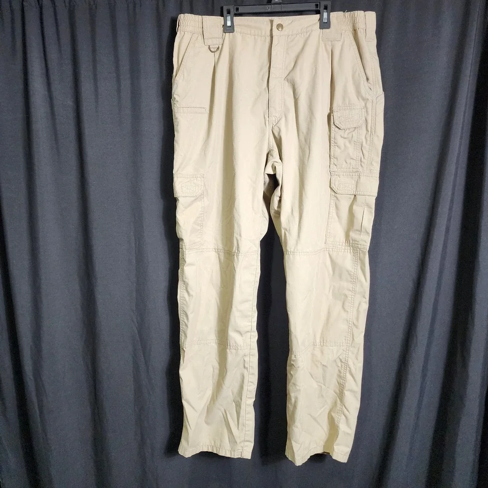 5.11 Tactical Series 74273 Taclite Pro Cargo Pants Mens 40x34 Khaki Tan Ripstop